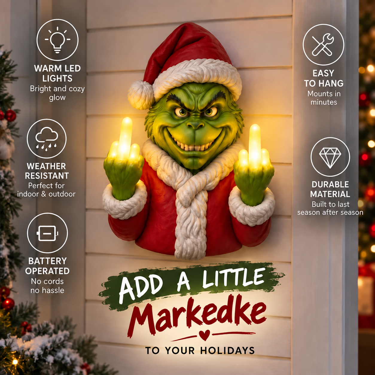 💚 Grinch Lamp