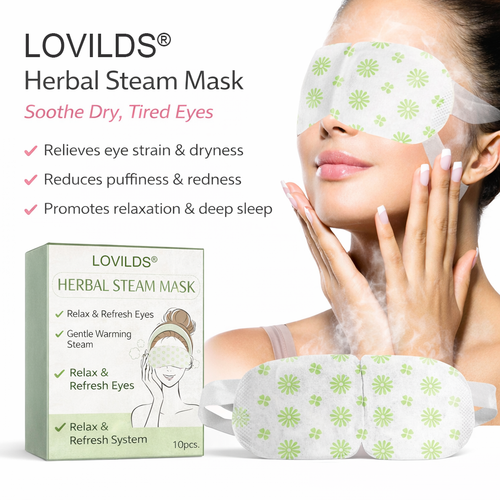LOVILDS Steam Eye Mask – Self-Care Eye Relief